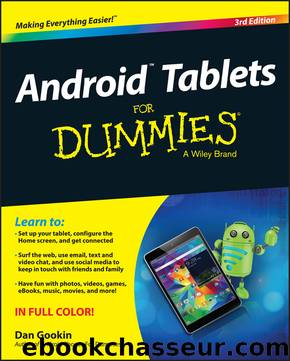 Android Tablets For Dummies by Dan Gookin