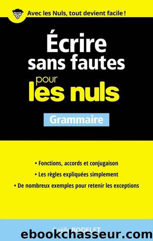 Ecrire sans fautes pour les Nuls by Gaëlle Bodelet