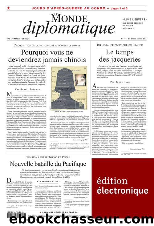 Janvier 2014 by Le Monde diplomatique