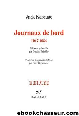Journaux de bord by Jack Kerouac