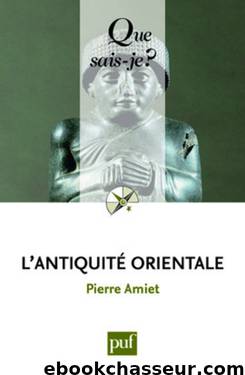 L'antiquite orientale by Histoire