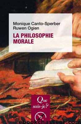 La philosophie morale by Ruwen Ogien