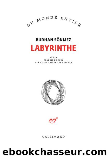 Labyrinthe by Burhan Sönmez
