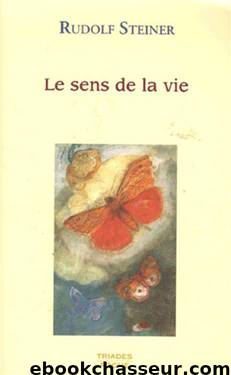 Le Sens De La Vie by Rudolf Steiner