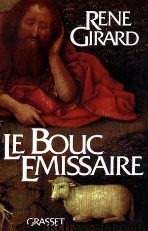 Le bouc émissaire by Girard