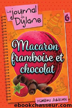 Macaron framboise et chocolat by Marilou Addison