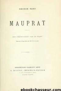 Mauprat (1837) by George Sand