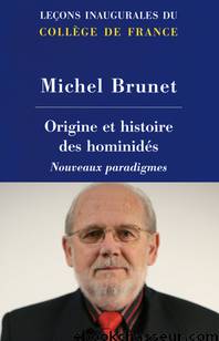 Origine et histoire des hominidés. Nouveaux paradigmes by Michel Brunet