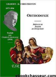 Orthodoxie by G. K. Chesterton