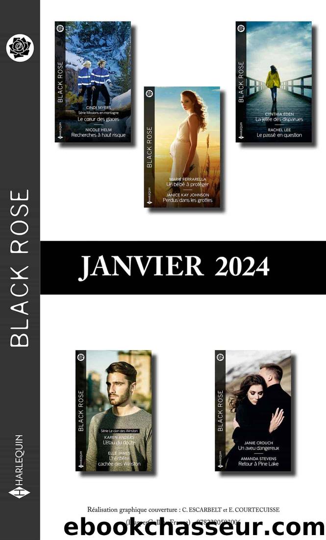 Pack Harlequin Black Rose janvier 2024 by Collectif