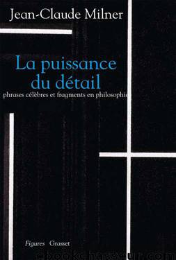 Phrases célèbres en philosophie by Histoire