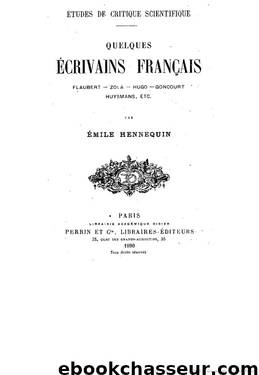 Quelques écrivains français by Histoire