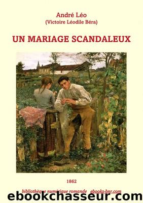 Un Mariage scandaleux by André Léo