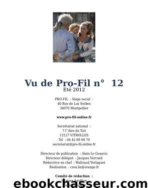 Vu de Pro=Fil n° by Pro-Fil