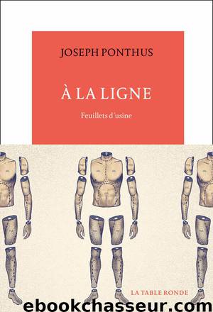 À la ligne by Joseph Ponthus
