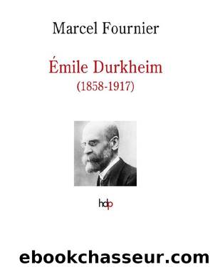 Émile Durkheim by Fournier