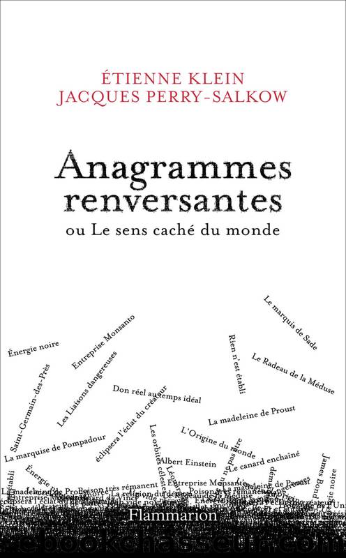 Anagrammes renversantes by Unknown