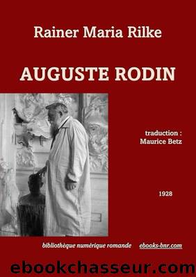 Auguste Rodin by Rainer Maria Rilke