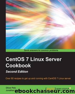 CentOS 7 Linux Server Cookbook - Second Edition by Oliver Pelz & Jonathan Hobson