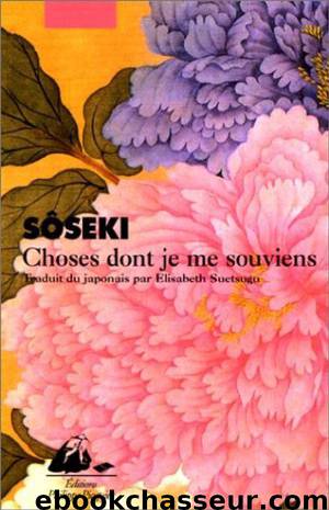 Choses dont je me souviens by SOSEKI