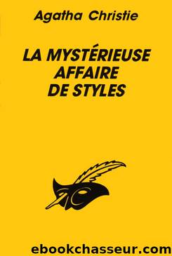 Christie, Agatha by La Mysterieuse Affaire de Styles