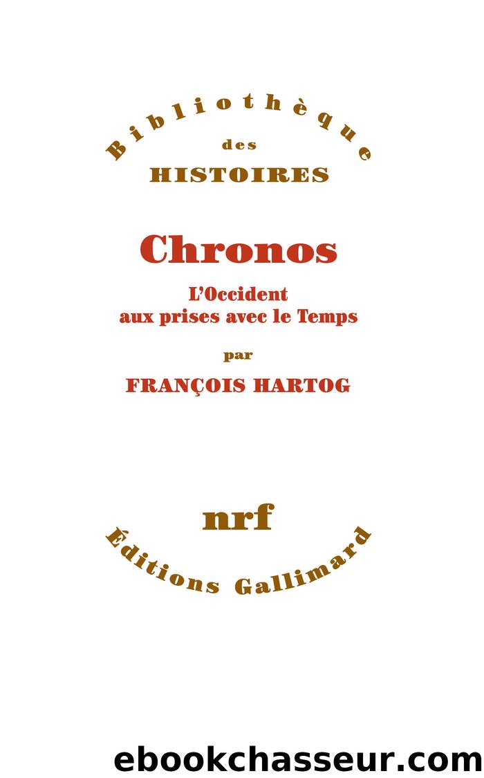 Chronos by François Hartog