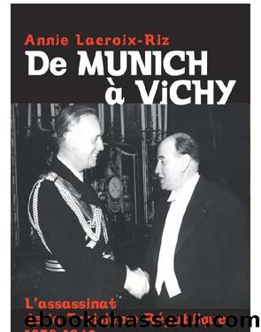 De Munich Ã  Vichy by Lacroix-Riz Annie