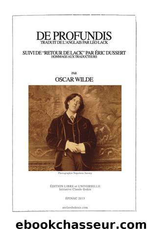 De Profundis by Wilde Oscar