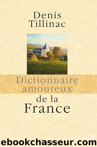 Dictionnaire amoureux de la France by Denis Tillinac