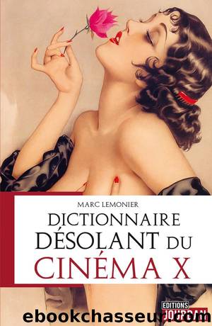 Dictionnaire désolant du cinéma X by Marc Lemonier