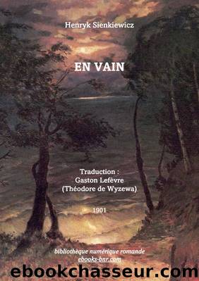 En Vain by Henryk Sienkiewicz