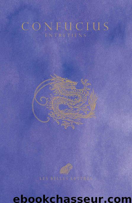 Entretiens (French Edition) by Confucius