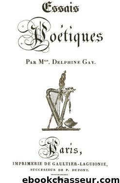 Essais poétiques by Histoire