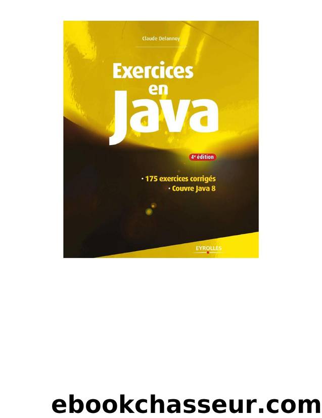 Exercices en Java by collectif