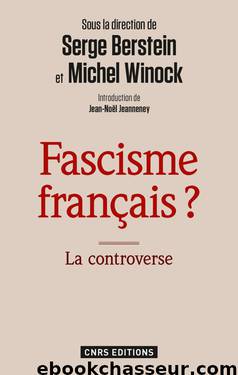 Fascisme français? by Histoire de l'antisémitisme