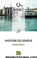 Histoire de Genève by Alfred Dufour