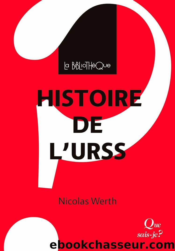 Histoire de l'URSS by Nicolas Werth