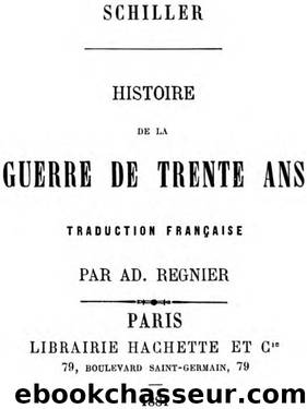 Histoire de la Guerre de Trente Ans by Histoire de France - Livres