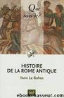 Histoire de la Rome antique - Yann Le Bohec by Histoire de Rome - Livres
