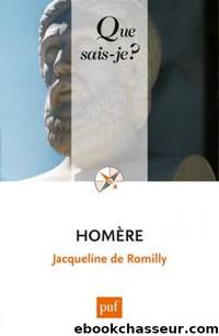 HomÃ¨re by Jacqueline de Romilly
