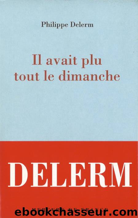Il Avait Plu Tout le Dimanche by Philippe Delerm