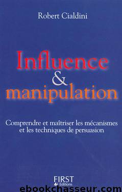 Influence & manipulation by Cialdini Robert