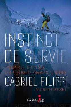Instinct de survie: Tromper le destin sur les plus hauts sommets du monde by Gabriel Filippi & Brett Popplewell
