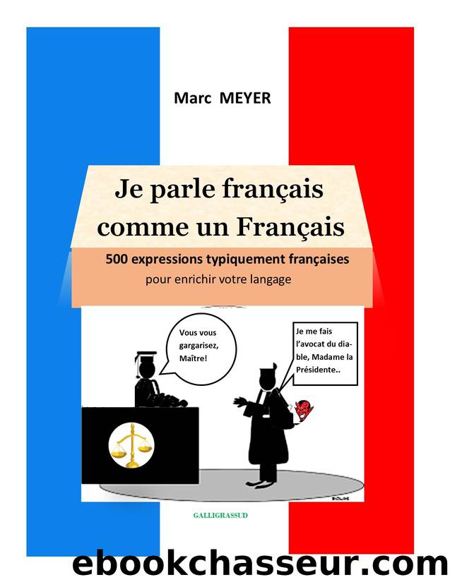 Je parle français comme un Français: 500 expressions typiquement françaises pour améliorer votre langage (French Edition) by MEYER MARC