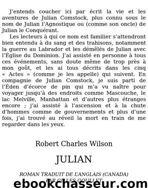 Julian by Robert Charles Wilson