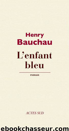 L'enfant bleu by Henry Bauchau