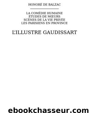 L’illustre Gaudissart by Honoré de Balzac
