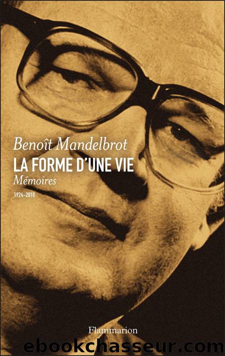La Forme d'une vie by Mandelbrot Benoît