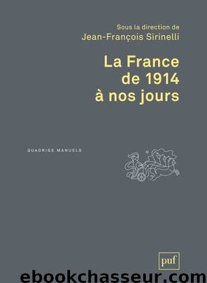 La France de 1914 à nos jours by Jean-François Sirinelli