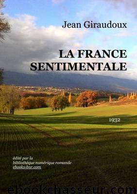 La France sentimentale by Jean Giraudoux